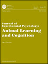 JOURNAL OF EXPERIMENTAL PSYCHOLOGY-ANIMAL LEARNING AND COGNITION封面